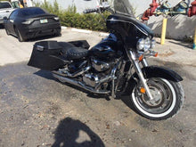 Load image into Gallery viewer, Suzuki C50 / C90 Boulevard 6&quot; Out &amp; Down Saddlebags Fender &amp; Side Covers, No Cut Outs Lids &amp; Rail Kit