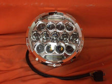 Load image into Gallery viewer, 7&quot; DAYMAKER 75W CHROME Projector HID LED Light Bulb Headlight Motorcycle Kawasaki Vulcan Nomad 1500 / 1600
