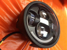 Load image into Gallery viewer, 5 3/4&quot; DAYMAKER Yamaha Star Roadliner Stratoliner XV1900A BLACK Projector HID LED Light Bulb Headlight Motorcycle