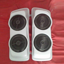 Load image into Gallery viewer, Harley Saddlebag Speaker Lids Dual 6.5" Harley Touring Stretched / Extended With Speakers