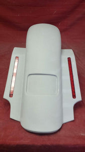 Harley Davidson 4.5" Extended Stretched Replacement Fender With LED Lights 2014