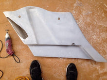 Load image into Gallery viewer, Honda VTX 1800 / 1300 6&quot; Extended Stretched Out &amp; Down Bags Rear Fender Lids  Fender No Cut Outs