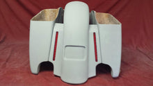 Load image into Gallery viewer, Harley Davidson 4.5&quot; Extended Stretched Saddlebags With LED Light Fender - No Lids 2014 Model Style Bags