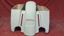 Load image into Gallery viewer, Harley Davidson 4.5&quot; Extended Stretched Saddlebags With LED Light Fender - No Lids 2014 Model Style Bags