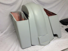 Load image into Gallery viewer, Harley Davidson Softail Heritage 4&quot; Extended Stretched Saddlebags No Lids Fender Right Cut Out