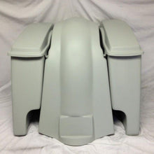 Load image into Gallery viewer, Harley Davidson 6&quot; Softail Heritage Extended Stretched Saddlebags Lids Fender Dual CutOuts