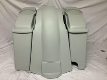 Load image into Gallery viewer, Harley Davidson Heritage Softail 4&quot; Extended Saddlebags 6.5&quot; Speaker Lids Fender Right Cutout