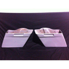 Load image into Gallery viewer, Harley Davidson 4" Extended Stretched Saddlebags No CutOuts - No Lids 89-13