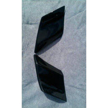 Load image into Gallery viewer, Harley Davidson Stretched Side Covers for Touring Models Vivid Black