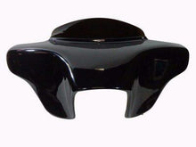 Load image into Gallery viewer, Harley Dyna / Sportster / Wide Glide Motorcycle Headlight Fairing 6 X 9 Speakers + Stereo Batwing