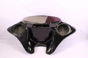 Harley Dyna / Sportster / Wide Glide Motorcycle Headlight Fairing 6.5??? Speaker+ Stereo Batwing