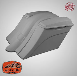 Yamaha Roadstar 1999 - 2007 6" Extended Stretched Out & Down Bags Rear Fender No Cut Outs lids